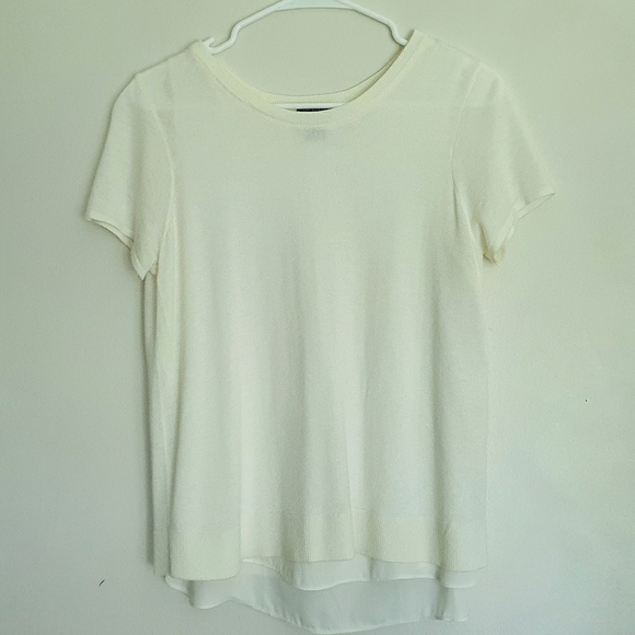 Ann Taylor Off-white t-shirt - Picture 1 of 2